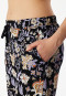 Pantalon long noir imprimé - Mix+Relax