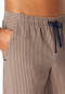 Pantalon long jersey simple rayures nougat - Mix+Relax