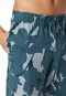 Lounge pants long Organic Cotton multicolored patterned - Mix+Relax