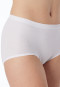 Midi briefs fine rib white - Luxury