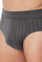 Minislip Fine Interlock striped anthracite - Fine Interlock