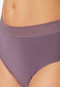 Period panties retro 2-pack lace black/ mauve - SCHIESSER Care