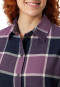 Pyjamas long flannel beige midnight blue - Selected Premium Warming