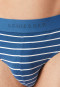 Rio briefs 3-pack Organic Cotton woven elastic waistband plain/stripes multi-colored - 95/5