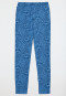 Pigiama con maglietta e leggings leopardati blu - Nightwear