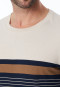 Pajamas long stripes midnight blue - Casual Nightwear