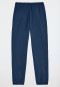 Schlafanzug lang Sweatware Bündchen off-white - Nightwear