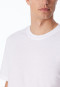 Shirt kurzarm Jersey 2er-Pack rundhals weiß - American T-Shirt