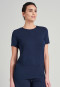 T-shirt manches courtes bleu modal - Mix+Relax