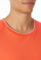 Tee-shirt à manches courtes Mix+Relax Organic Cotton rayures orange - Mix+Relax
