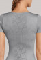 Maglia a maniche corte ultraleggera senza cuciture di colore grigio argento - Active Mesh Light