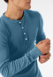 T-shirt manches longues bleu-gris - Revival Karl-Heinz