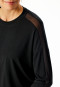 T-shirt à manches longues noir - Mix+Relax
