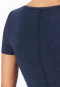 Night-blue short-sleeved shirt - Personal Fit