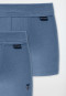 Confezione da 2 jeans con stampa cantiere blu - Fine Rib