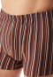 Shorts striped burgundy - 95/5