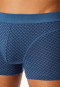 Shorts en coton bio imprimé bleu atlantique - Comfort Fit