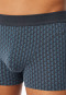 Shorts Coton Bio imprimé graphite - Comfort Fit