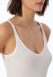 Spaghetti strap top natural white - Personal Fit