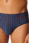 Supermini Slip 3er-Pack Organic Cotton uni/gestreift mehrfarbig - 95/5