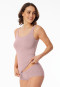 Top Lot de 2 Coton Bio blanc/rose tendre - 95/5