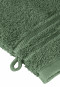 Milano washcloth 16x22 dark green - SCHIESSER Home