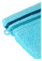 Washcloth Skyline Color 16x22 turquoise - SCHIESSER Home